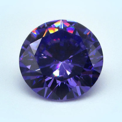 1.0~10mm AAAAA Various Colors Loose Cubic Zirconia Stone Round Brilliant Cut CZ Stone Synthetic Gems For DIY Jewelry