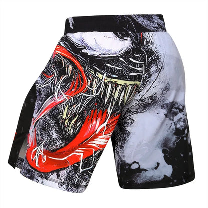 Boxing Set Compression Jersey+Pants Venom Rashguard KickBoxing Tight Sport T-Shirt Trousers Muay Thai MMA men gym suit Fightwear - AMULET RING STORE