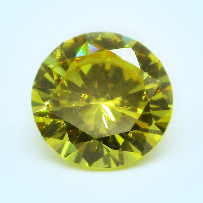 1.0~10mm AAAAA Various Colors Loose Cubic Zirconia Stone Round Brilliant Cut CZ Stone Synthetic Gems For DIY Jewelry