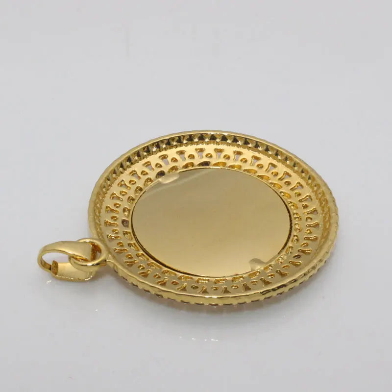 muslim Allah Ayat al-Kursi islam Stainless Steel pendant necklace