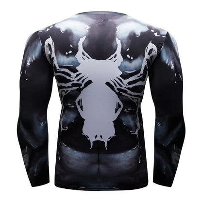 Boxing Set Compression Jersey+Pants Venom Rashguard KickBoxing Tight Sport T-Shirt Trousers Muay Thai MMA men gym suit Fightwear - AMULET RING STORE