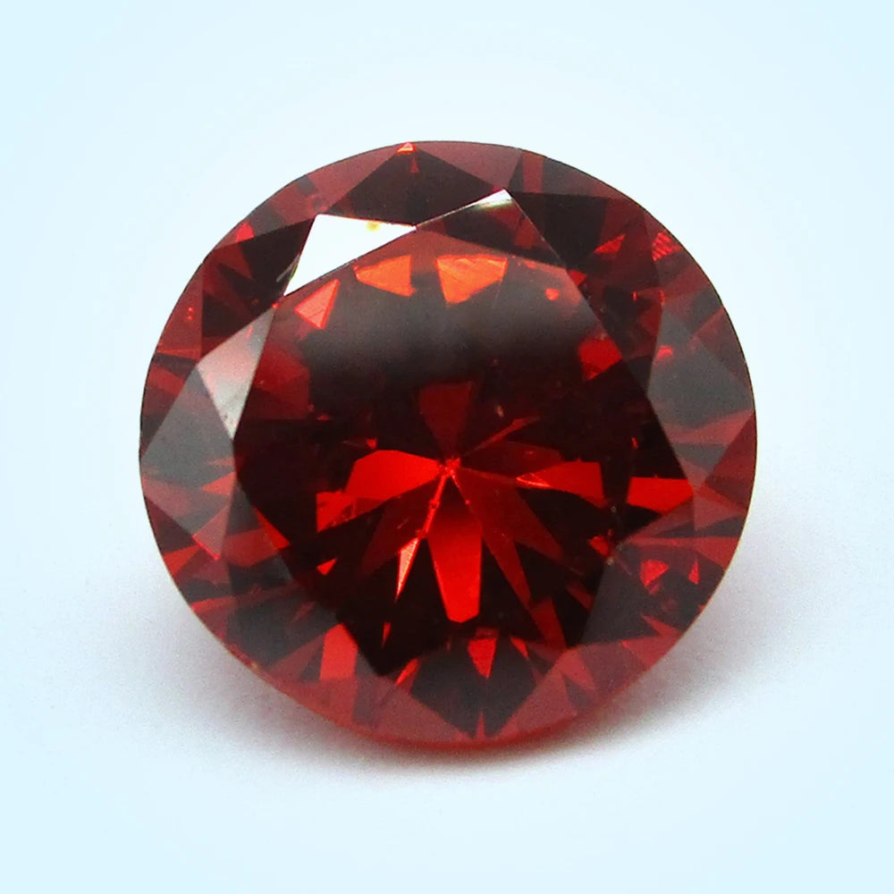 1.0~10mm AAAAA Various Colors Loose Cubic Zirconia Stone Round Brilliant Cut CZ Stone Synthetic Gems For DIY Jewelry