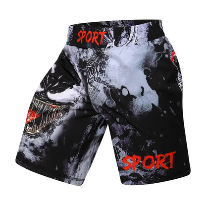 Boxing Set Compression Jersey+Pants Venom Rashguard KickBoxing Tight Sport T-Shirt Trousers Muay Thai MMA men gym suit Fightwear - AMULET RING STORE