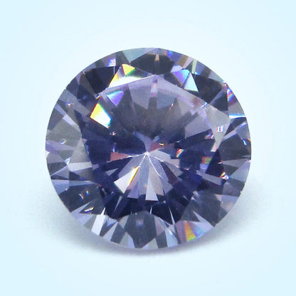 1.0~10mm AAAAA Various Colors Loose Cubic Zirconia Stone Round Brilliant Cut CZ Stone Synthetic Gems For DIY Jewelry