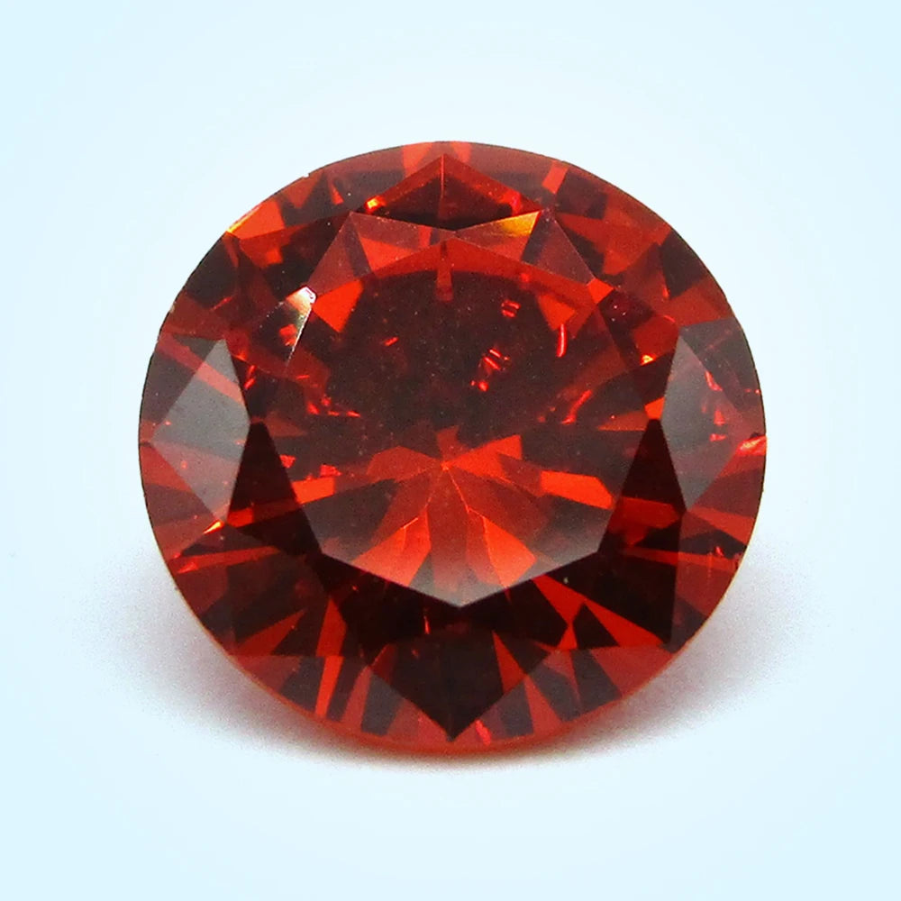 1.0~10mm AAAAA Various Colors Loose Cubic Zirconia Stone Round Brilliant Cut CZ Stone Synthetic Gems For DIY Jewelry