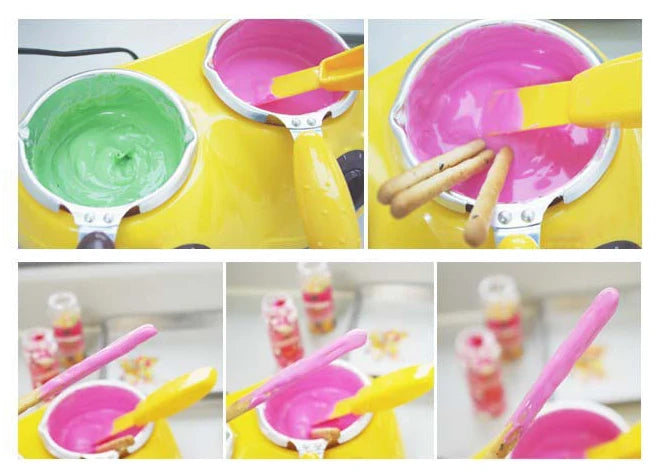 Chocolate Candy Melting Pot Electric Chocolate Fountain Fondue Chocolate Melt Pot Melter Machine DIY Kitchen Tool Handmade soap - AMULET RING STORE