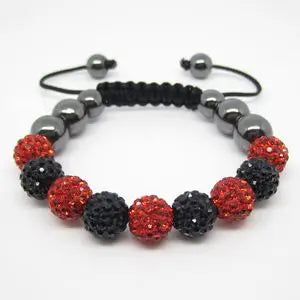 19 colors Crystal Jewelry Bracelet For Women New Crystal Bracelets 10mm crystal Disco Ball Bead Crystal Bracelet