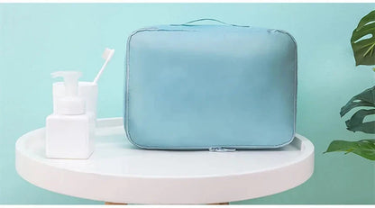 9 Pieces Set Travel Organizer Storage Bags Suitcase Packing Set Storage Cases Portable Luggage Organizer Clothes Shoe Tidy Pouch - AMULET RING STORE