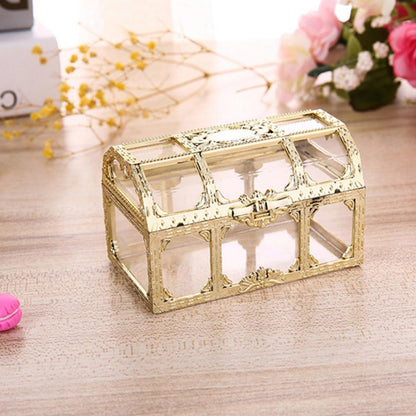 2021 New Vintage Transparent Storage Box Candy Trinket Jewelry Holder Organizer Container - AMULET RING STORE