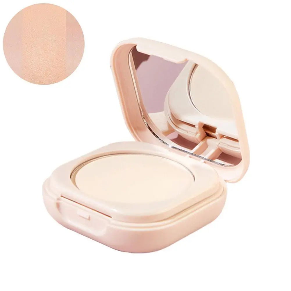 Korean Loose Powder Full Brightening Concealer Mineral Face Foundation Cosmetics Lasting Makeup Powder Compact Powder Pressed - AMULET RING STORE