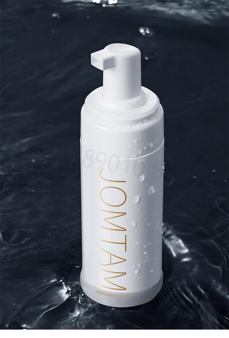 Amino Acid Facial Cleanser Face Wash Cleansing Mousse Moisturizing Oil Control Shrink Pores Makeup Remover Creamy Foam Skin Care - AMULET RING STORE