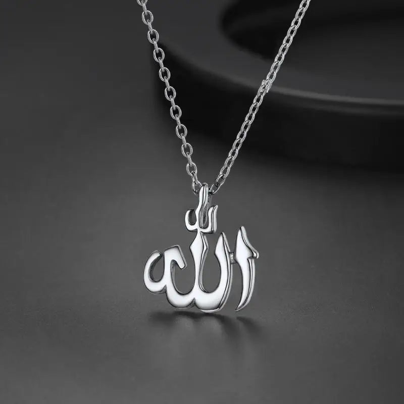 2025 Muslim Rune Pendant Necklace Men's Women's Amulet Pendant