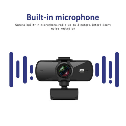 Webcam 2K Full HD 1080P Web Camera Autofocus With Microphone USB Web Cam For PC Computer Mac Laptop Desktop YouTube Webcamera