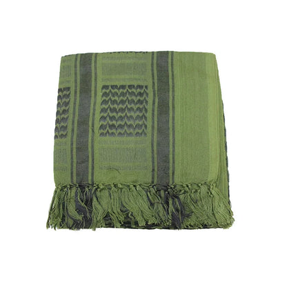 Tactical Keffiyeh Shemagh Arab Scarf Shawl Neck Cover Head Wrap Cotton Winter Scarves - AMULET RING STORE