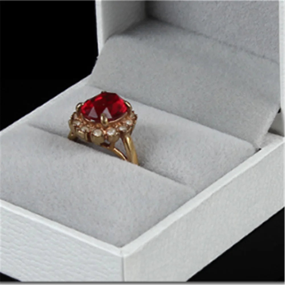 Newest Jewelry Box For Necklace And Ring Bracelet Stud Earring Storage Organizer Gift Packaging Box Case шкатулка для украшений - AMULET RING STORE