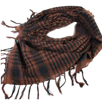 Summer Women Tactical Arab Scarf Men Fashion Lightweight Hijab Scarf Spring Army Plaid Head Scarf Keep Warm 2020 New Hot Sale - AMULET RING STORE