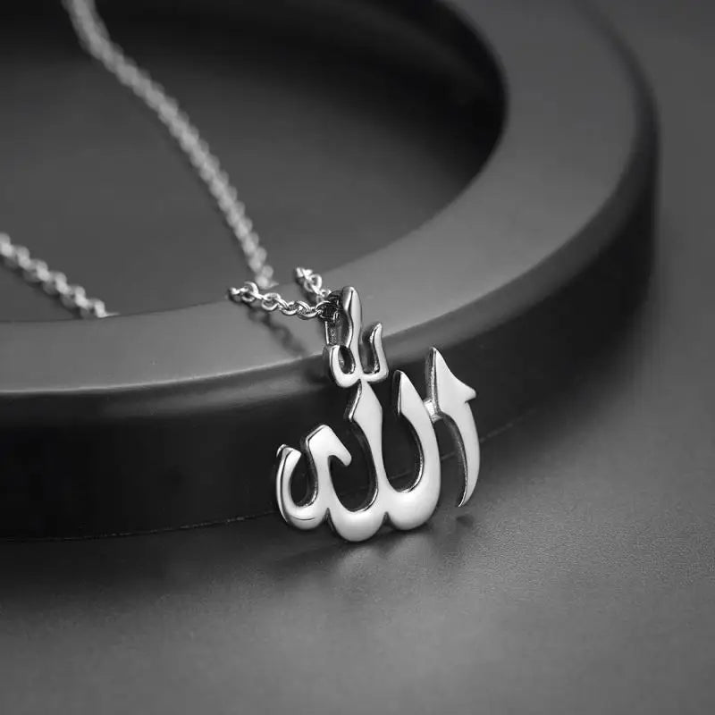 2025 Muslim Rune Pendant Necklace Men's Women's Amulet Pendant