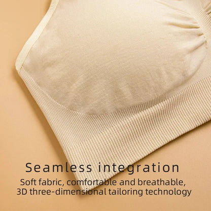 High Quality Plus Size Nursing Bra Breathable Women Breastfeeding Underwear Seamless Maternity Bra Push Up - AMULET RING STORE