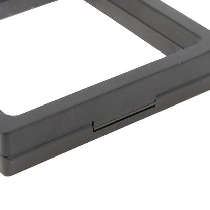 1Pc PE Film Jewelry Storage Box Brooch Coin Gems Jewelry Storage Box Dustproof Exhibition Decoration Floating Ring Case - AMULET RING STORE