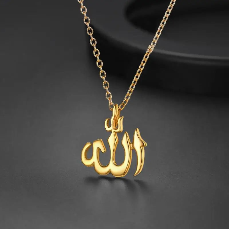 2025 Muslim Rune Pendant Necklace Men's Women's Amulet Pendant