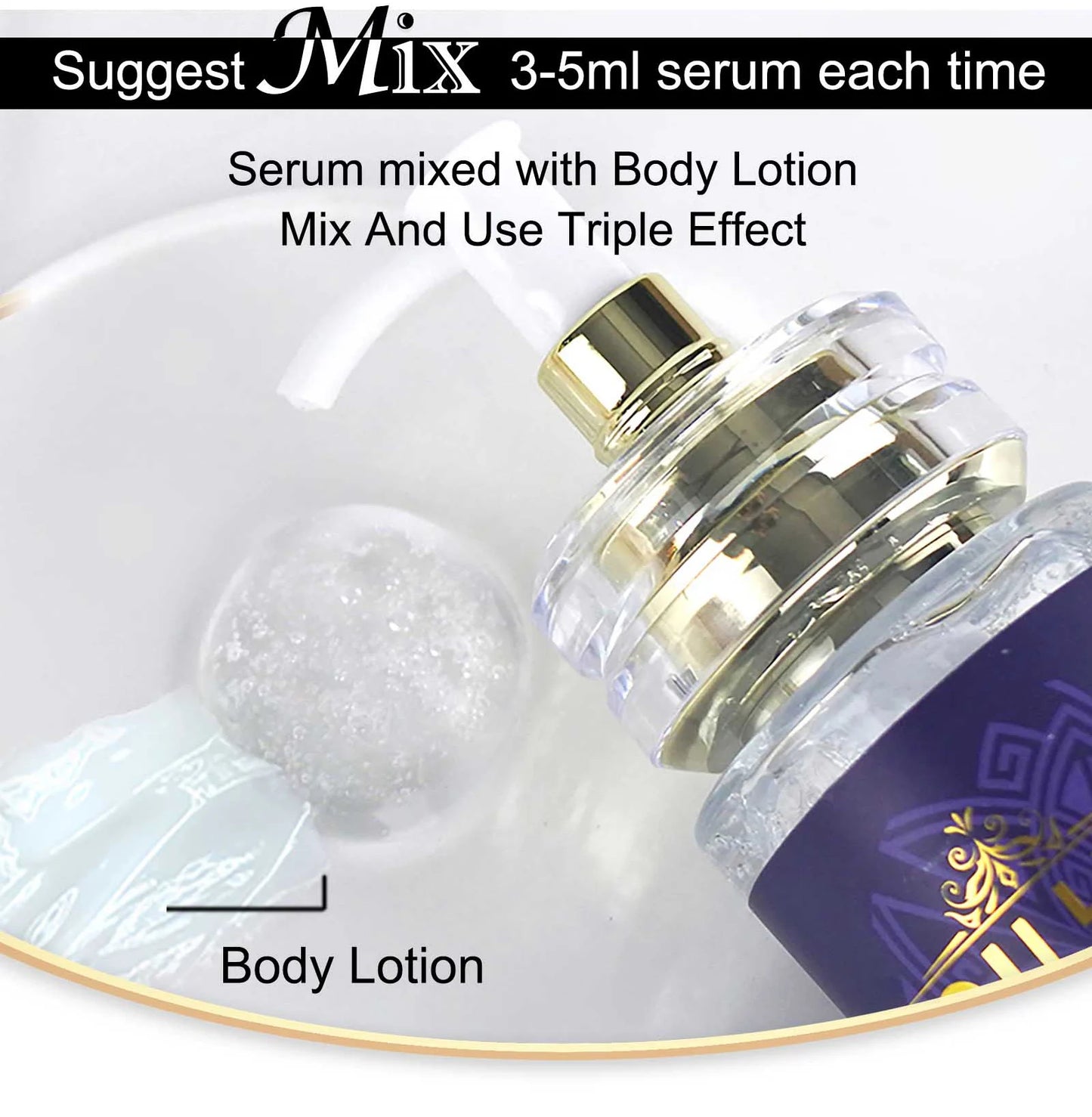 AILKE Glutathione 5-in-1 Women Skin Care Kit, With Body Lotion, Serum, Dark Spot Removal Cream, Body Cream, Brightening Soap - AMULET RING STORE