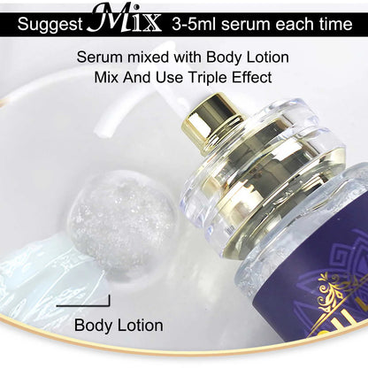 AILKE Glutathione 5-in-1 Women Skin Care Kit, With Body Lotion, Serum, Dark Spot Removal Cream, Body Cream, Brightening Soap - AMULET RING STORE