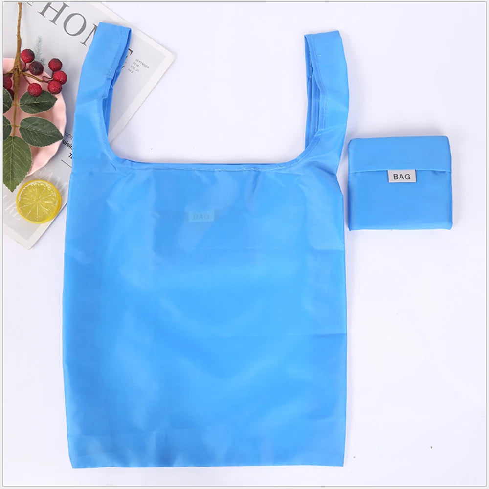 Shopping bag Eco-friendly bag Storage bag shoulder Grocery bags Shoulder Market Bags Reusable foldable Supermarket Shop bags - AMULET RING STORE
