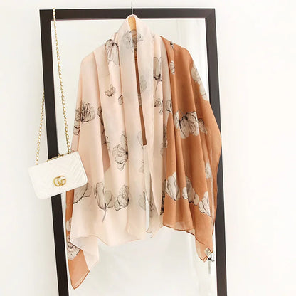 Wholesale Brand Designer Cotton Scarf High Quality Foulard Bandana Long Lrage Shawls Wrpas Winter Warm Scarves Pashmina 2020 New - AMULET RING STORE