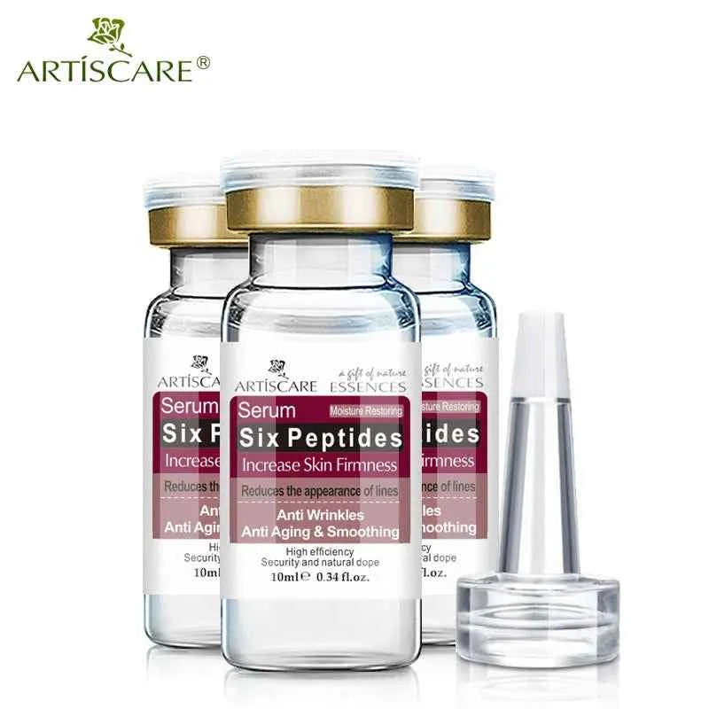 ARTISCARE Six Peptides Face Serum 3pcs/Lot Moisturizing Facial Lifting Skin Care Essence