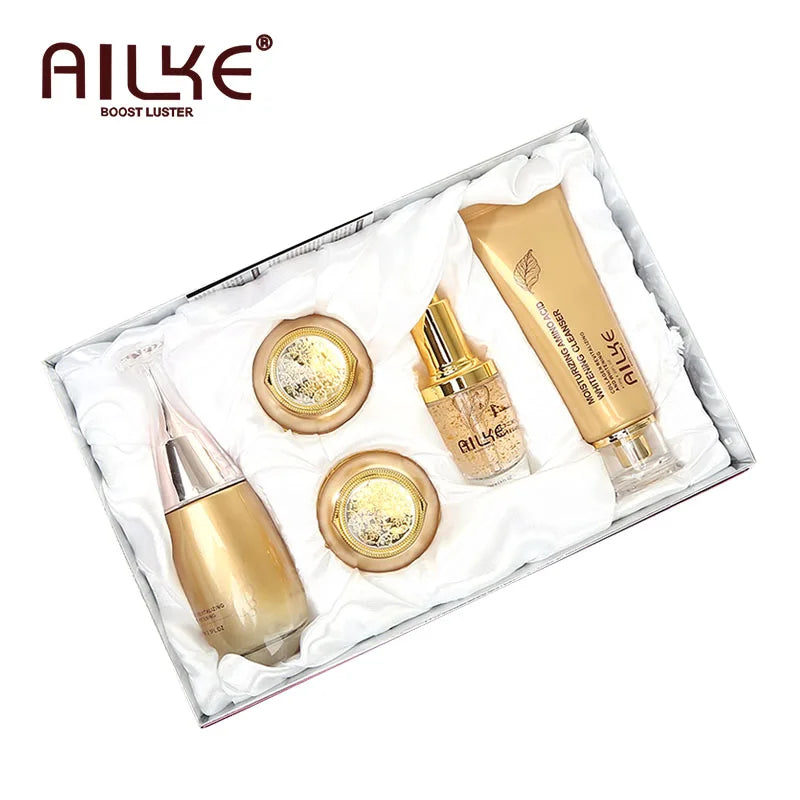 AILKE Whitening Skin Care Set, Reduce Wrinkles, Dark Spots, Anti-Aging, Women Wholesalers Beauty Cosmetics for All Skin Types - AMULET RING STORE