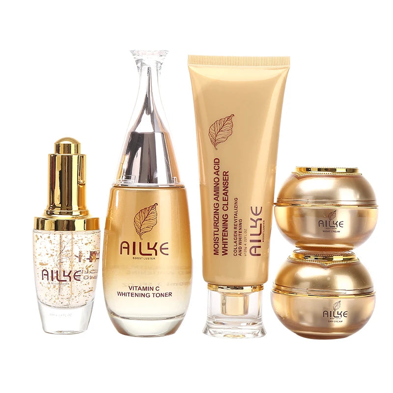 AILKE Whitening Skin Care Set, Reduce Wrinkles, Dark Spots, Anti-Aging, Women Wholesalers Beauty Cosmetics for All Skin Types - AMULET RING STORE