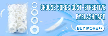 Eyelash Tape Micropore Lash Tape Breathable Easy To Tear Medical Tapes Eyelashes Extension Supplies Makeup Lashes Accessories - AMULET RING STORE