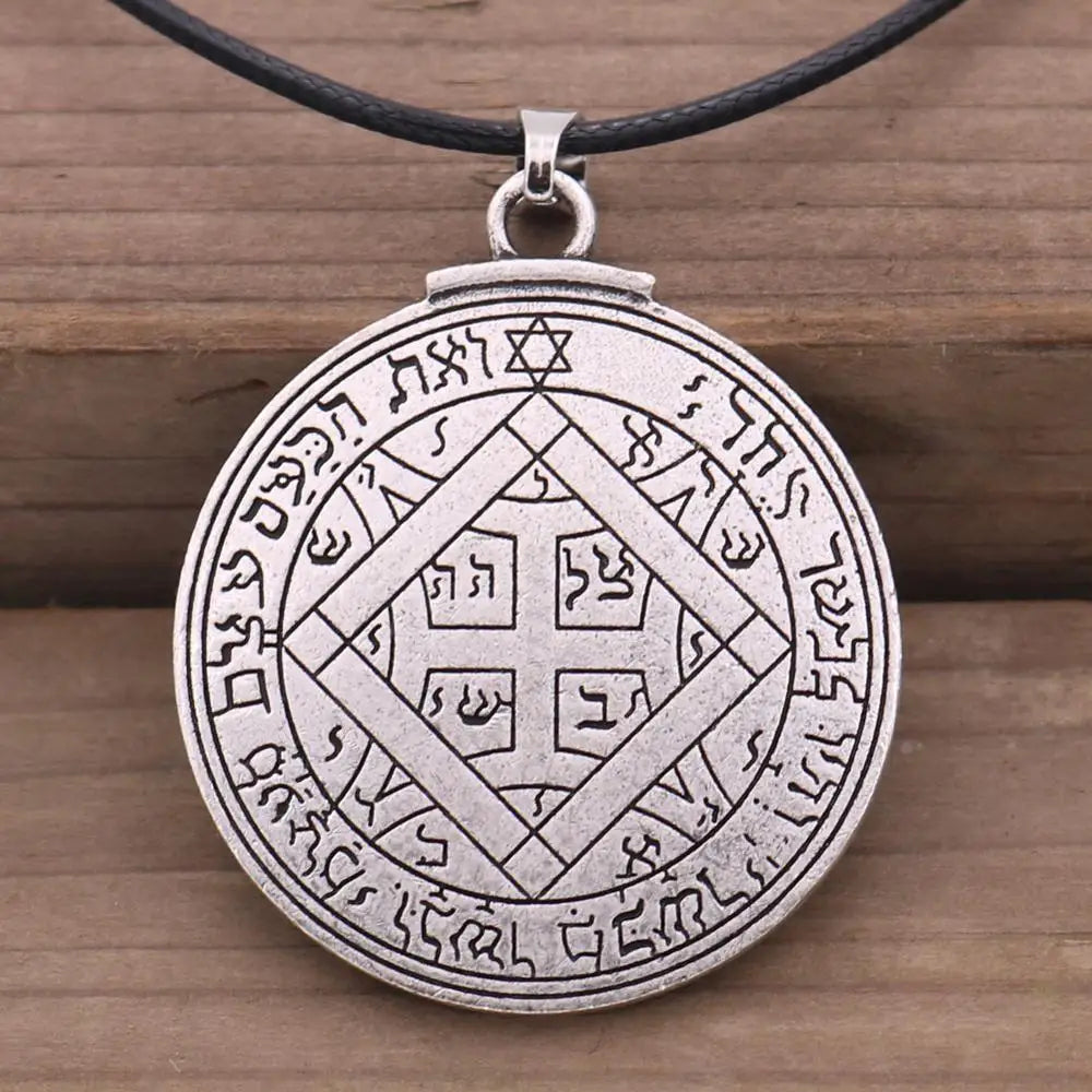 Talisman for Good Luck Amulet Pendant Key of Solomon Necklace AMULET RING STORE