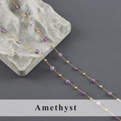 GUFEATHER C256,diy chain,stainless steel,natural gemstone,pass REACH,nickel free,jewelry making,diy bracelet necklace,1m/lot - AMULET RING STORE