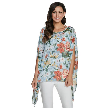 BHflutter 4XL 5XL 6XL Plus Size Women Clothing 2018 Boho Style Batwing Chiffon Summer Dress Mini Casual Beach Dresses Vestidos - AMULET RING STORE