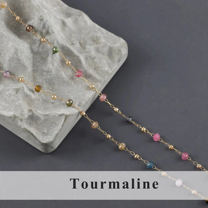 GUFEATHER C256,diy chain,stainless steel,natural gemstone,pass REACH,nickel free,jewelry making,diy bracelet necklace,1m/lot - AMULET RING STORE