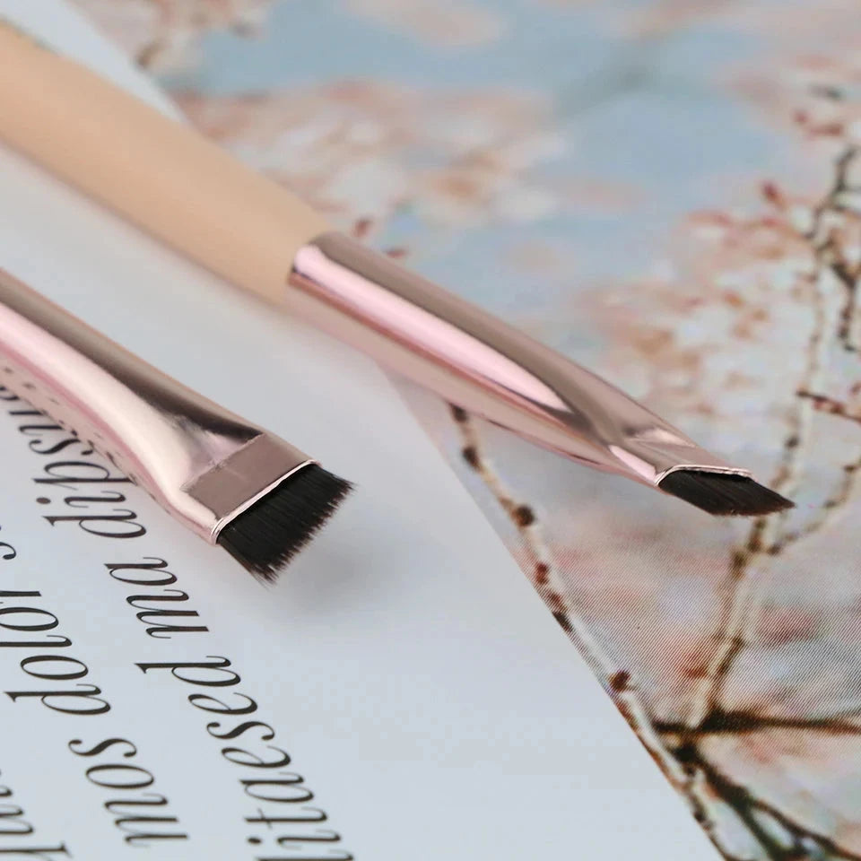 BEILI Ultra Thin Eyebrow Makeup Brush Set For Professional Eyeliner Eyelash Concealer Detail Brushes Make up Beauty Product - AMULET RING STORE