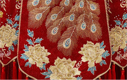 Traditional Chinese Wedding Dress Oriental Style Dresses China Clothing Size 6XL 2020 Modern Cheongsam Red Qipao Long