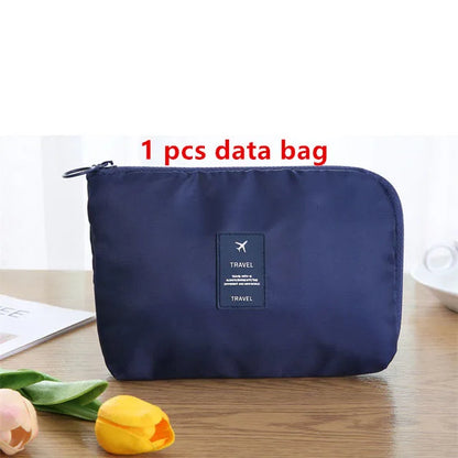 9 Pieces Set Travel Organizer Storage Bags Suitcase Packing Set Storage Cases Portable Luggage Organizer Clothes Shoe Tidy Pouch - AMULET RING STORE