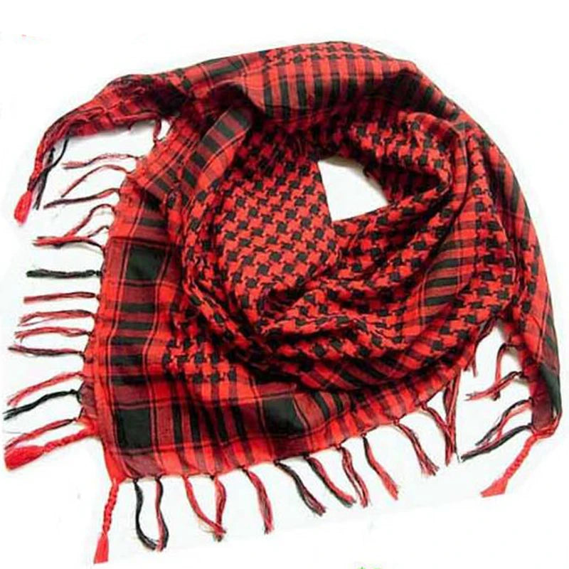 Summer Women Tactical Arab Scarf Men Fashion Lightweight Hijab Scarf Spring Army Plaid Head Scarf Keep Warm 2020 New Hot Sale - AMULET RING STORE