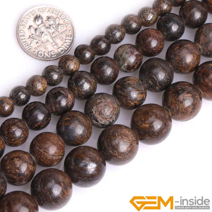 Natural Jaspers 2mm Big Hole Round Loose Beads For Jewelry Making Strand 15 inch DIY Bracelet Necklace Jewelry Bead 6mm 8mm 10mm