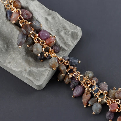 GUFEATHER M987,jewelry accessories,pass REACH,nickel free,18k gold plated,copper,natural stone,diy chain,jewelry making,10cm/lot - AMULET RING STORE