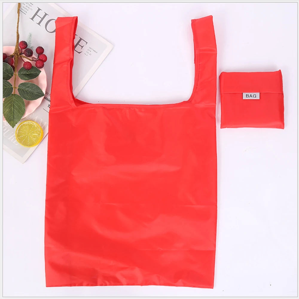 Shopping bag Eco-friendly bag Storage bag shoulder Grocery bags Shoulder Market Bags Reusable foldable Supermarket Shop bags - AMULET RING STORE