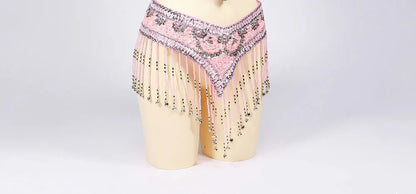 Special Customizable Hand Beaded Oriental Belly Dance Costumes Bra or Belt Separately XL Size 20-30 days