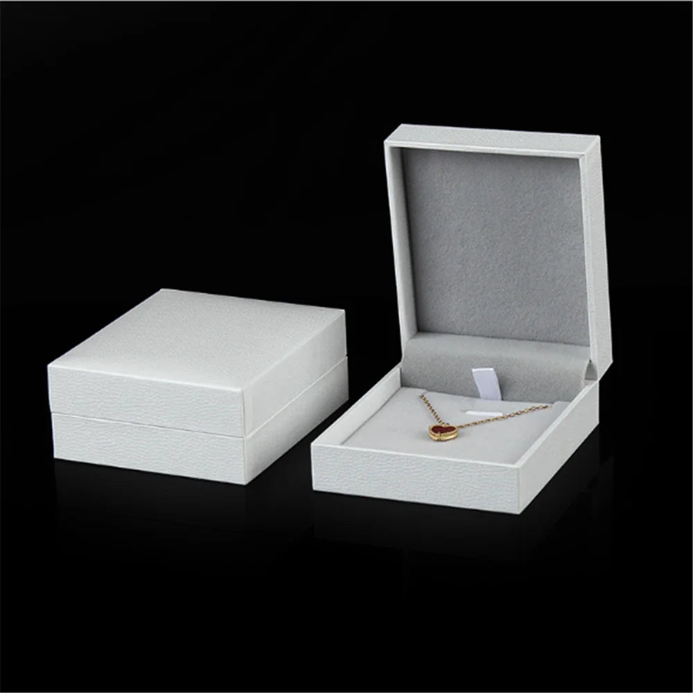 Newest Jewelry Box For Necklace And Ring Bracelet Stud Earring Storage Organizer Gift Packaging Box Case шкатулка для украшений - AMULET RING STORE
