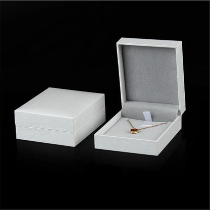 Newest Jewelry Box For Necklace And Ring Bracelet Stud Earring Storage Organizer Gift Packaging Box Case шкатулка для украшений - AMULET RING STORE