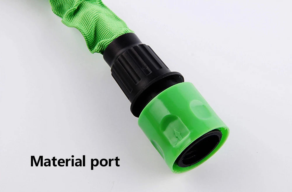 Garden Hose Pipe Water Hose Expandable Magic Hose 7 Patterns Water Gun Foam Pot flexible reels hose Car Wash Gun Sprayer - AMULET RING STORE