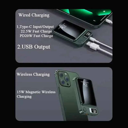 100000mAh Wireless Magnetic Power Bank