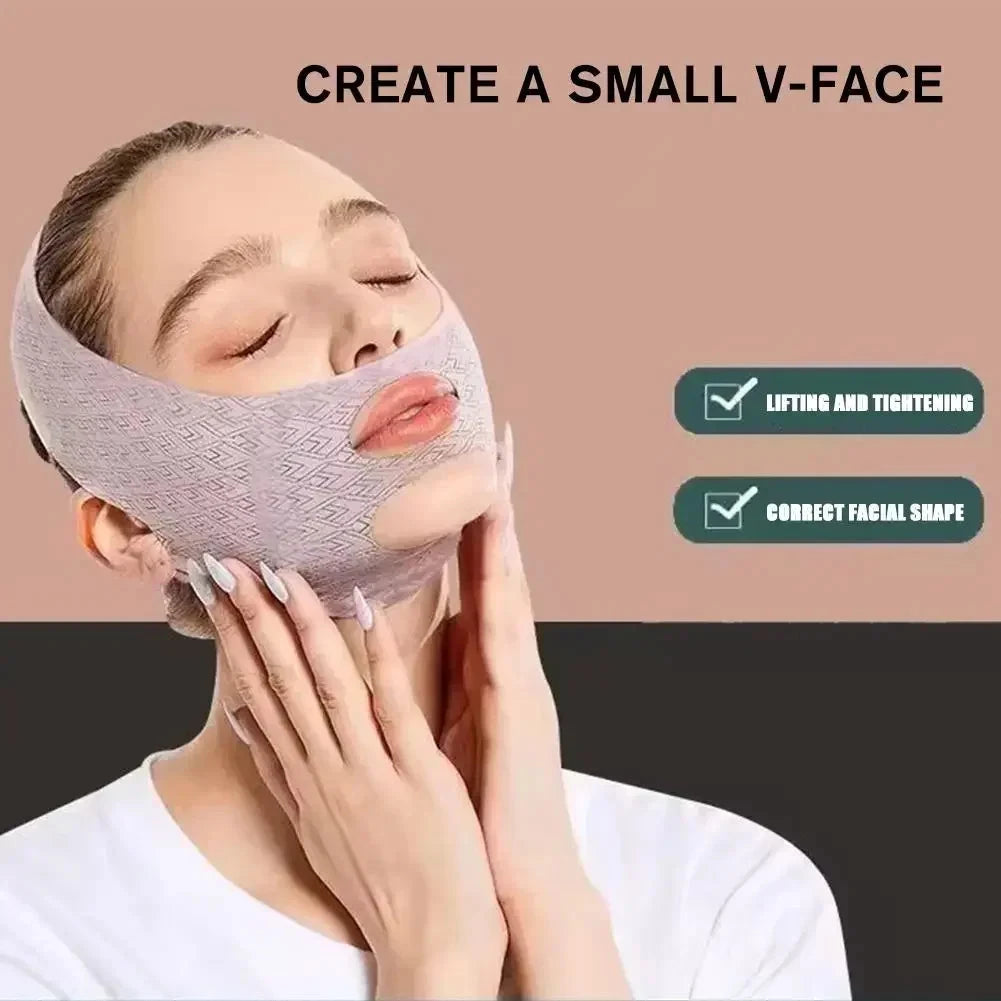 New Design Chin Up Mask V Line Shaping Face Masks Face Sculpting Sleep Mask Facial Slimming Strap Face Lifting Belt