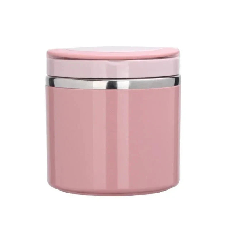 630/1000ml Food Thermal Jar Insulated Soup Cup Thermos Containers Stainless Steel Lunch Box Thermo Keep Hot for School Children - AMULET RING STORE